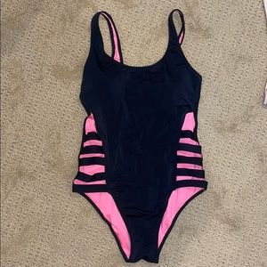 PINK One Piece Swimsuit